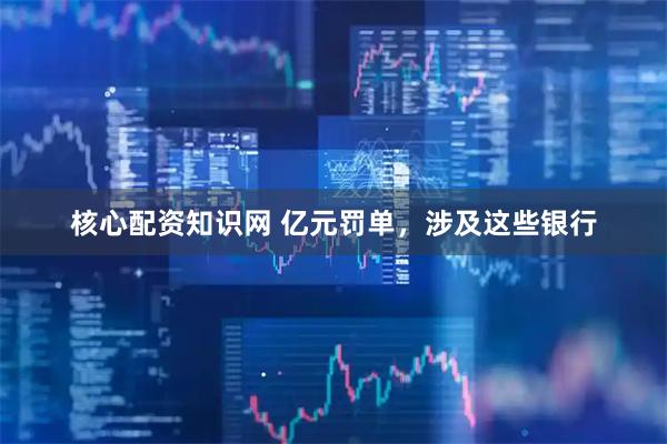 核心配资知识网 亿元罚单，涉及这些银行